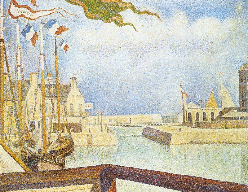 Georges Seurat Port en Bessin, Sunday
